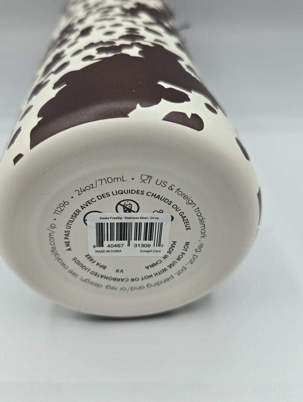 NWT Owala 24 fl oz Stainless Steel FreeSip Water Bottle - Cowgirl Core - Picture 5 of 6